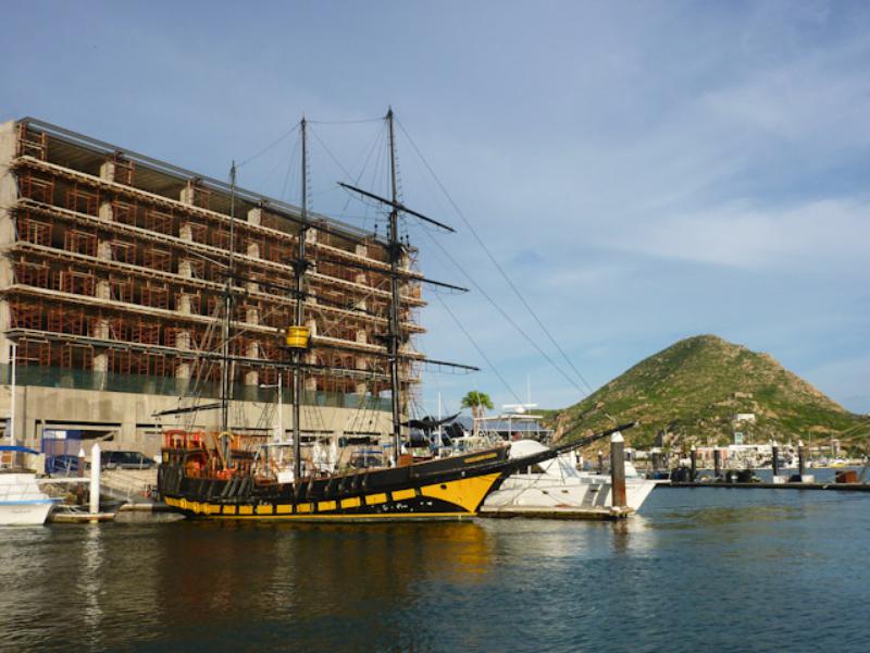 Buccaneer Queen in Port