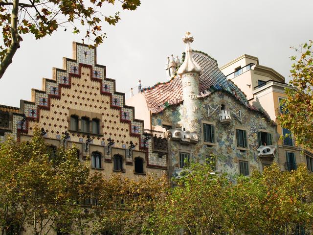 Casa Amatller and Casa Batll&oacute;