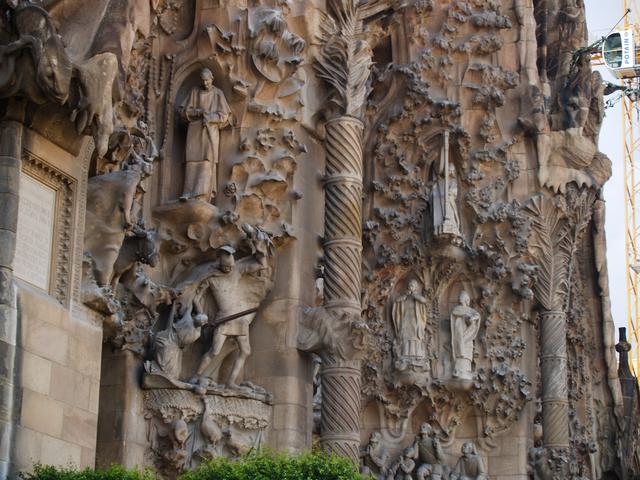 Detail of the Nativity Facade