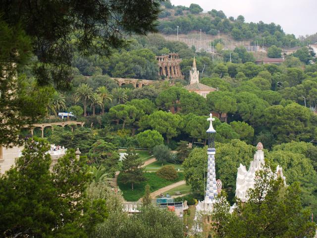 View of Parc Guell