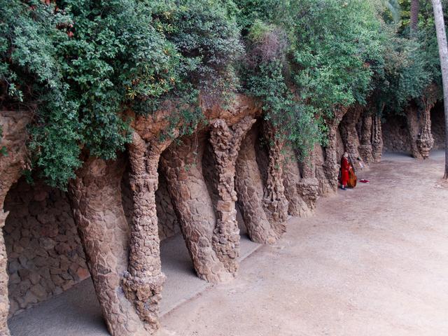 Colonnade, Parc Guell