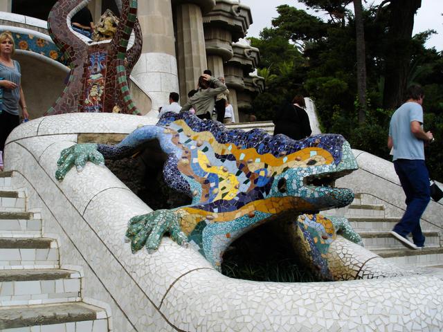 Gaudi Dragon, Parc Guell