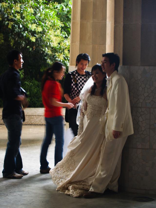 Bride and Groom, Parc Guell