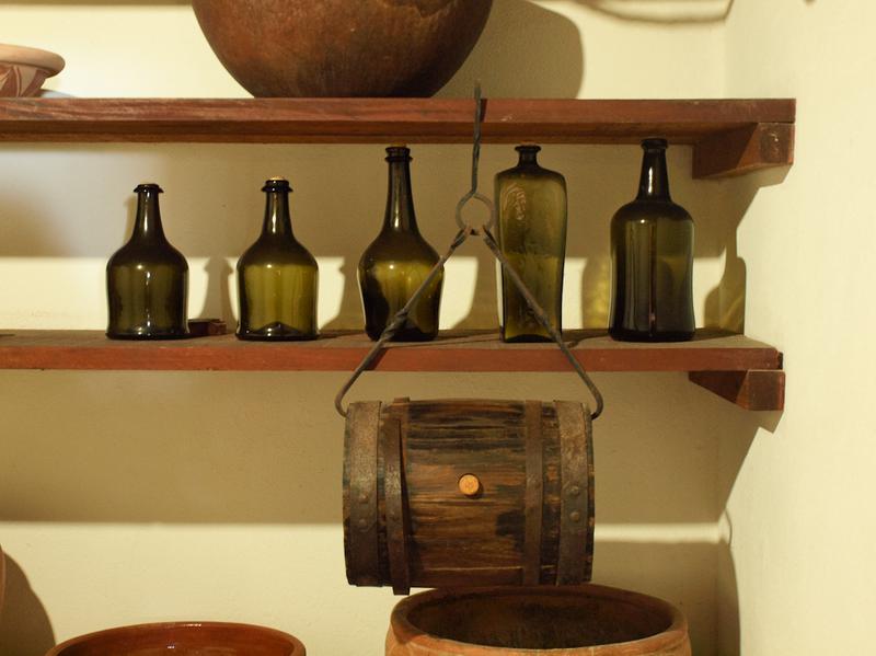 Dining room pantry at Pedro St. James