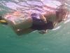 Snorkeling Jess, Sunset Beach, Oahu