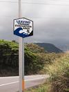 Tsunami Evacuation Area, Punalu'u, Big Island