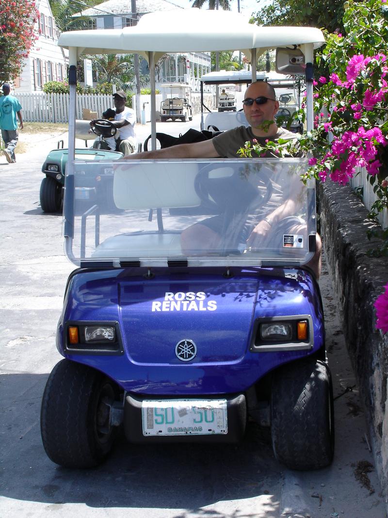 Jer as Chauffeur, Harbour Island