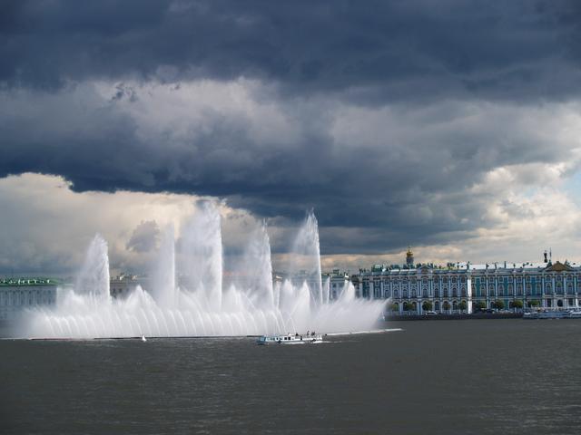 Neva River Fountains, St. Petersburg