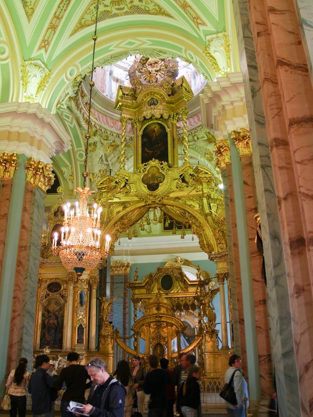 Iconostasis of the Cathedral of Saints Peter and Paul, St. Petersburg