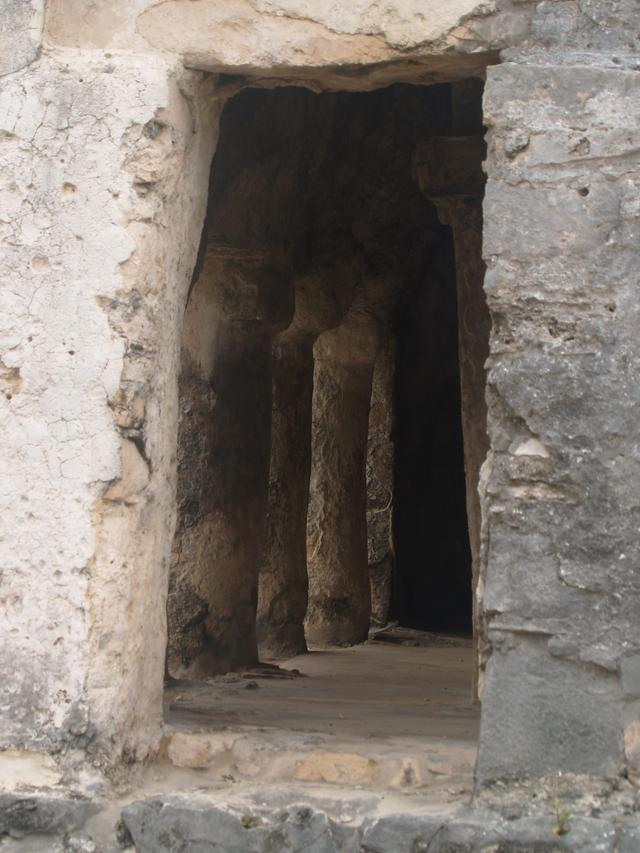 Passageway, Temple of the Frescoes, Tulum Ruins